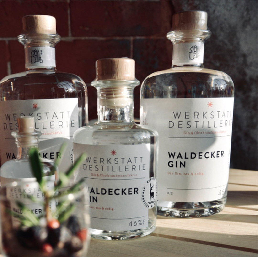 Waldeck, Gin, Werkstatt Destillerie, Destillerie, Hessen, Wacholder